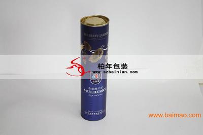 红酒圆筒包装
