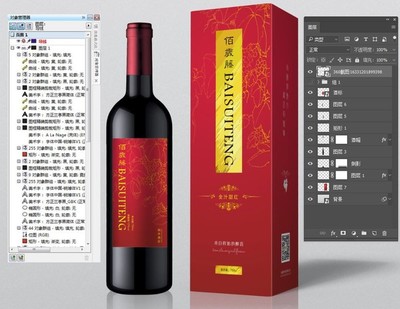 红酒包装警示语打假