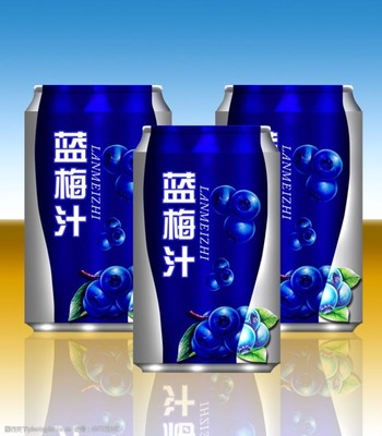 饮料易拉罐外包装