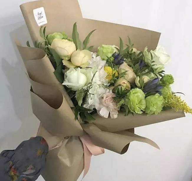 花束包装搭配图片