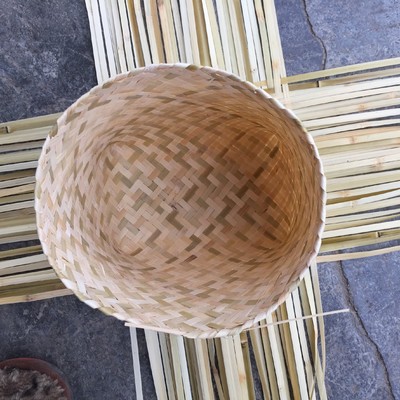 包装条编织篓子