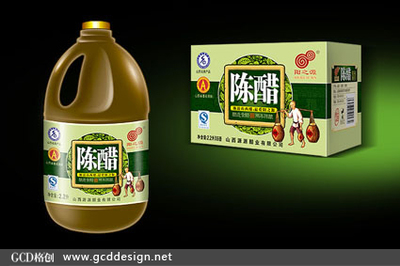 醋和酱油的包装