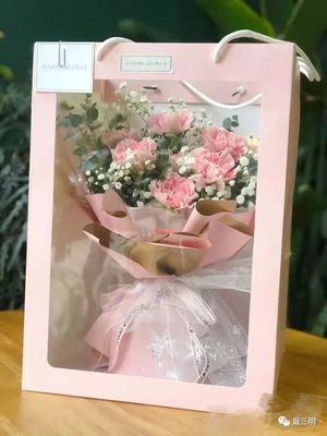 康乃馨花束包装