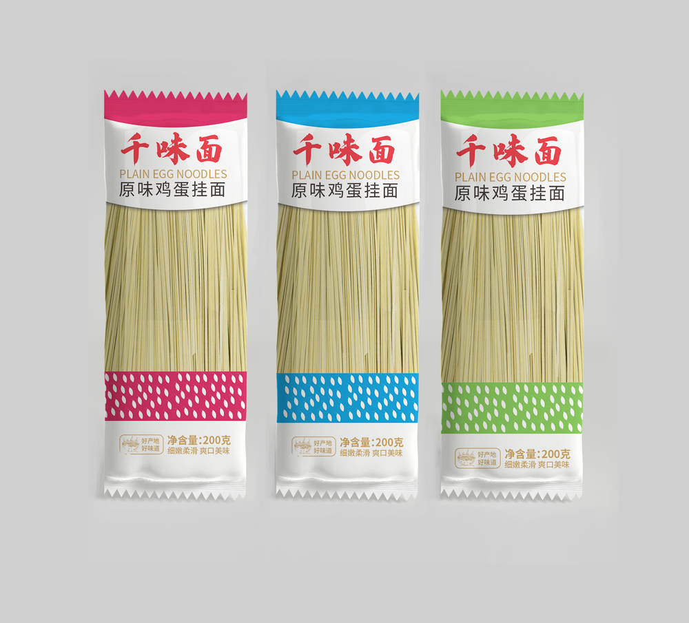手工包装挂面的技巧