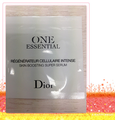 dior外包装的成份说明