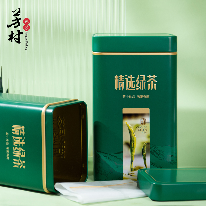 龙井茶叶包装罐
