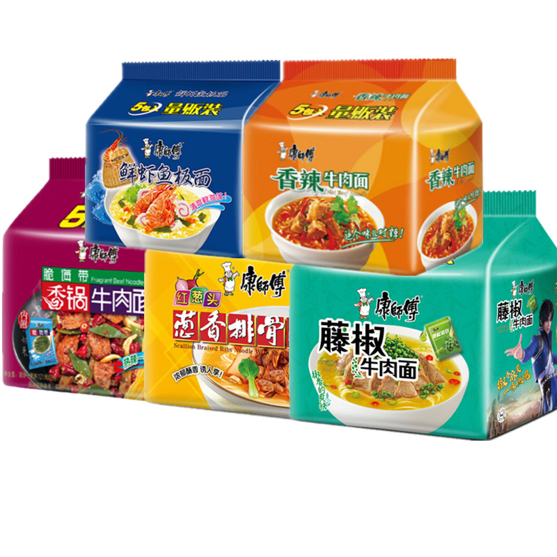 康师傅品牌包装