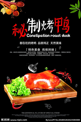 鸭广告设计