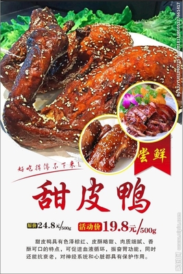 鸭广告设计